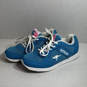 Womans Kangaroos 5pr20007-430 Blue Running Lace Up Sneakers Size 7.5